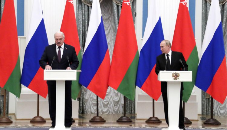 Лукашенко и Путин