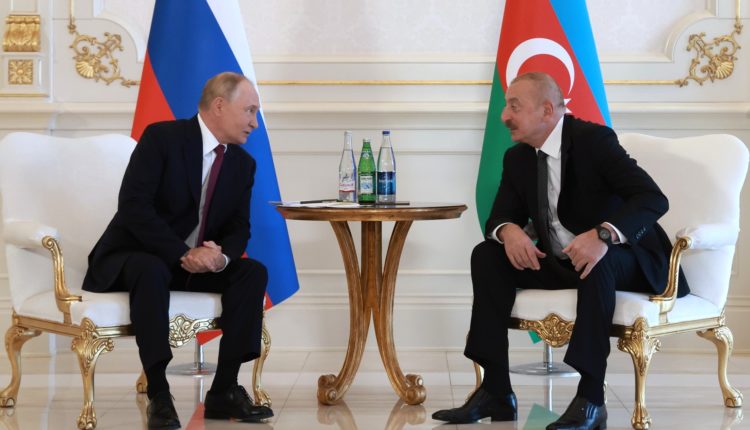 Путин и Алиев