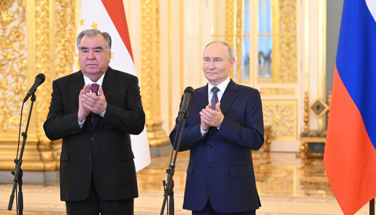 Путин и Рахмон