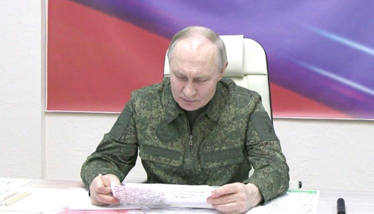 Владимир Путин посетил Курскую область