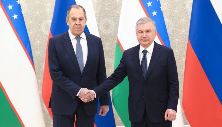 Сергей Лавров в Узбекистане