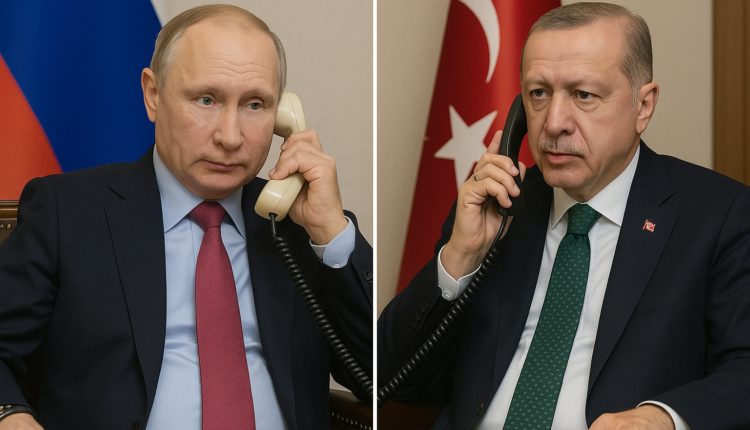 Путин и Эрдоган телефонный звонок