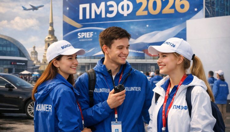 волонтёры ПМЭФ-2026